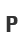 P