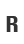 R