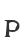p