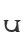u