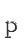 p