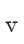 v