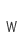w