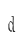 d