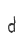d