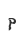 P