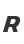 r