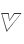 v