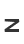Z