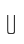 u
