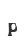 p