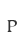 p