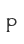 P