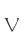 V