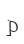 p