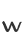 w