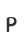 P