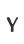 Y