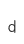 d