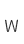 W