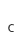 c