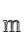 m