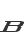 B
