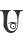 U