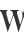 W