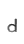 d