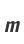 m