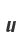 u