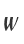 W