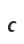 c