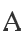 A