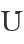 U