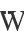 W