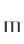 m