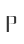 P