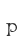 p