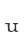 u