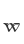 w