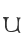 U