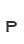 P
