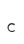 c