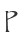 P