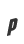 p
