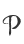 P