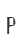 P