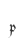 p